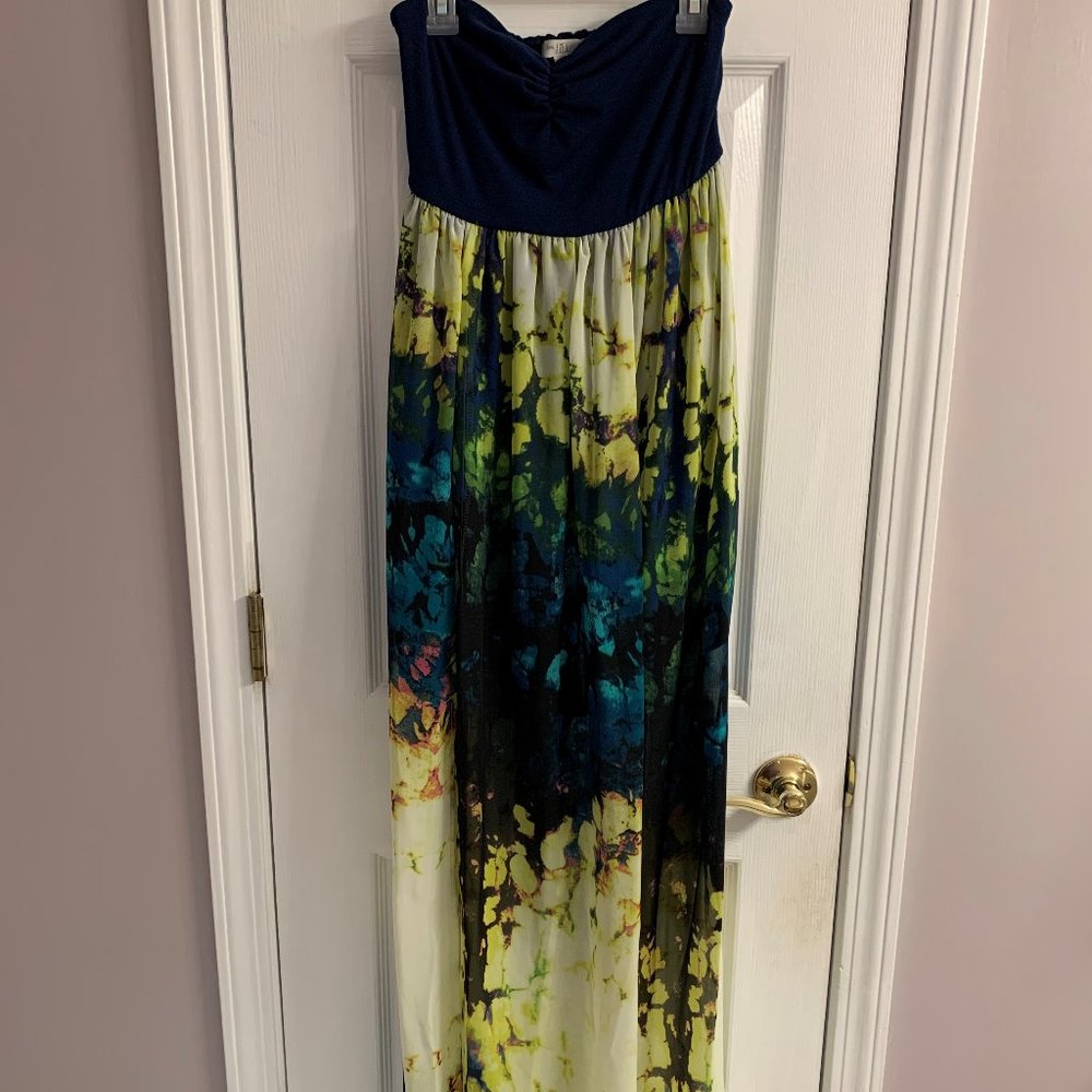 Gorgeous Water color chiffon Maxi dress